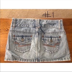 American Eagle Denim Mini Skirt